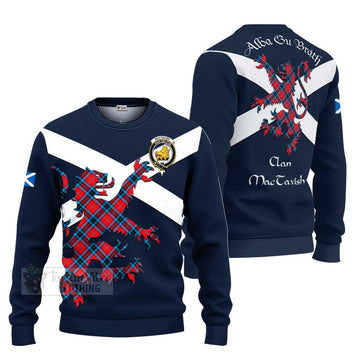 MacTavish (McTavish) Tartan Lion Rampant Ugly Sweater Proudly Display Your Heritage with Alba Gu Brath and Clan Name