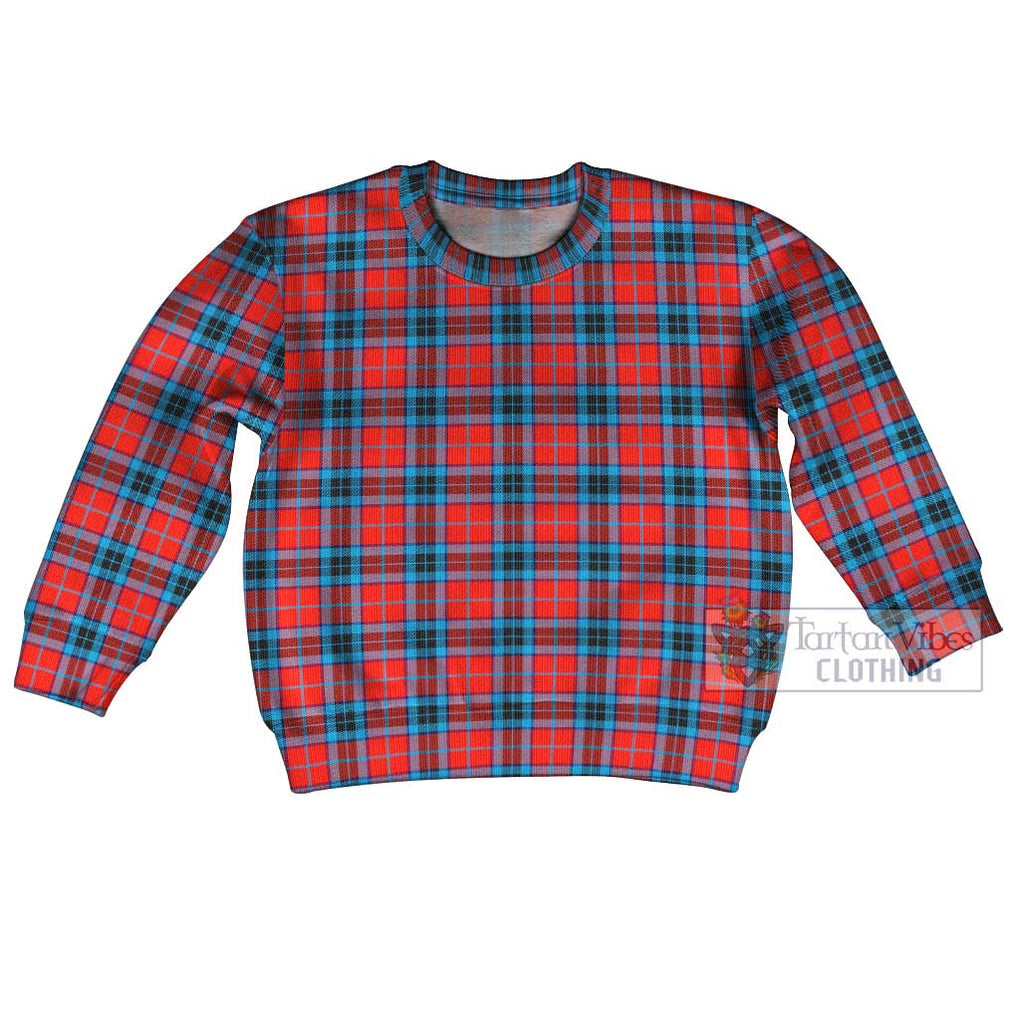 Tartan Vibes Clothing MacTavish (McTavish) Tartan Kid Ugly Sweater