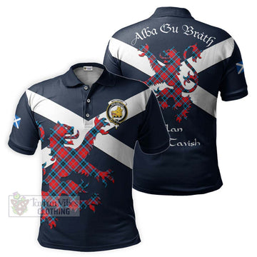 MacTavish (McTavish) Tartan Lion Rampant Polo Shirt Proudly Display Your Heritage with Alba Gu Brath and Clan Name