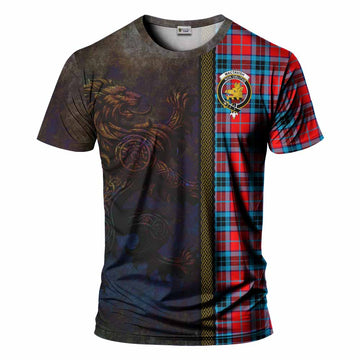 MacTavish (McTavish) Tartan Family Crest T-Shirt Alba Gu Brath Be Brave Lion Ancient Style Kid's Shirt - Tartan Vibes Clothing