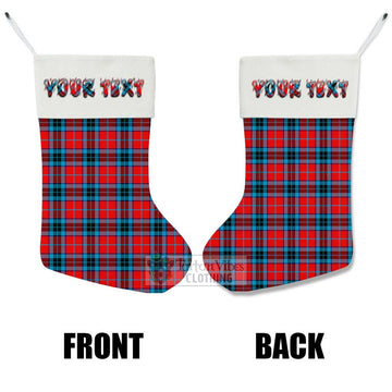 MacTavish (McTavish) Tartan Christmas Stocking with Personalized Text