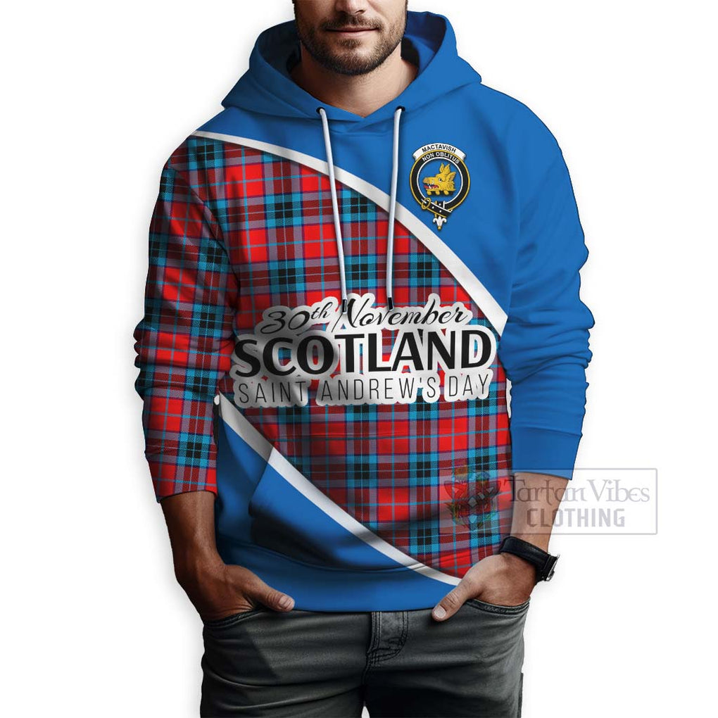 Tartan Vibes Clothing MacTavish (McTavish) Family Crest Tartan Hoodie Celebrate Saint Andrew's Day in Style