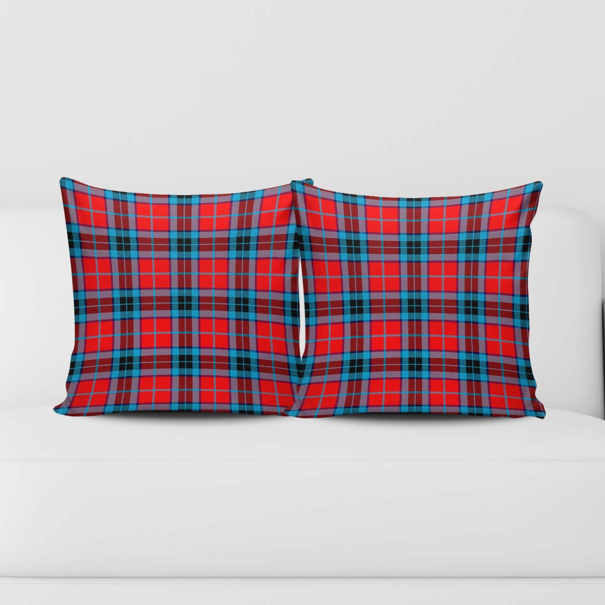 MacTavish Modern Tartan Pillow Cover Square Pillow Cover - Tartanvibesclothing