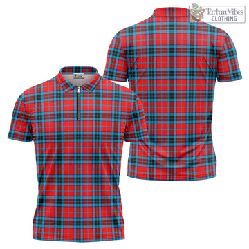 MacTavish (McTavish) Tartan Zipper Polo Shirt