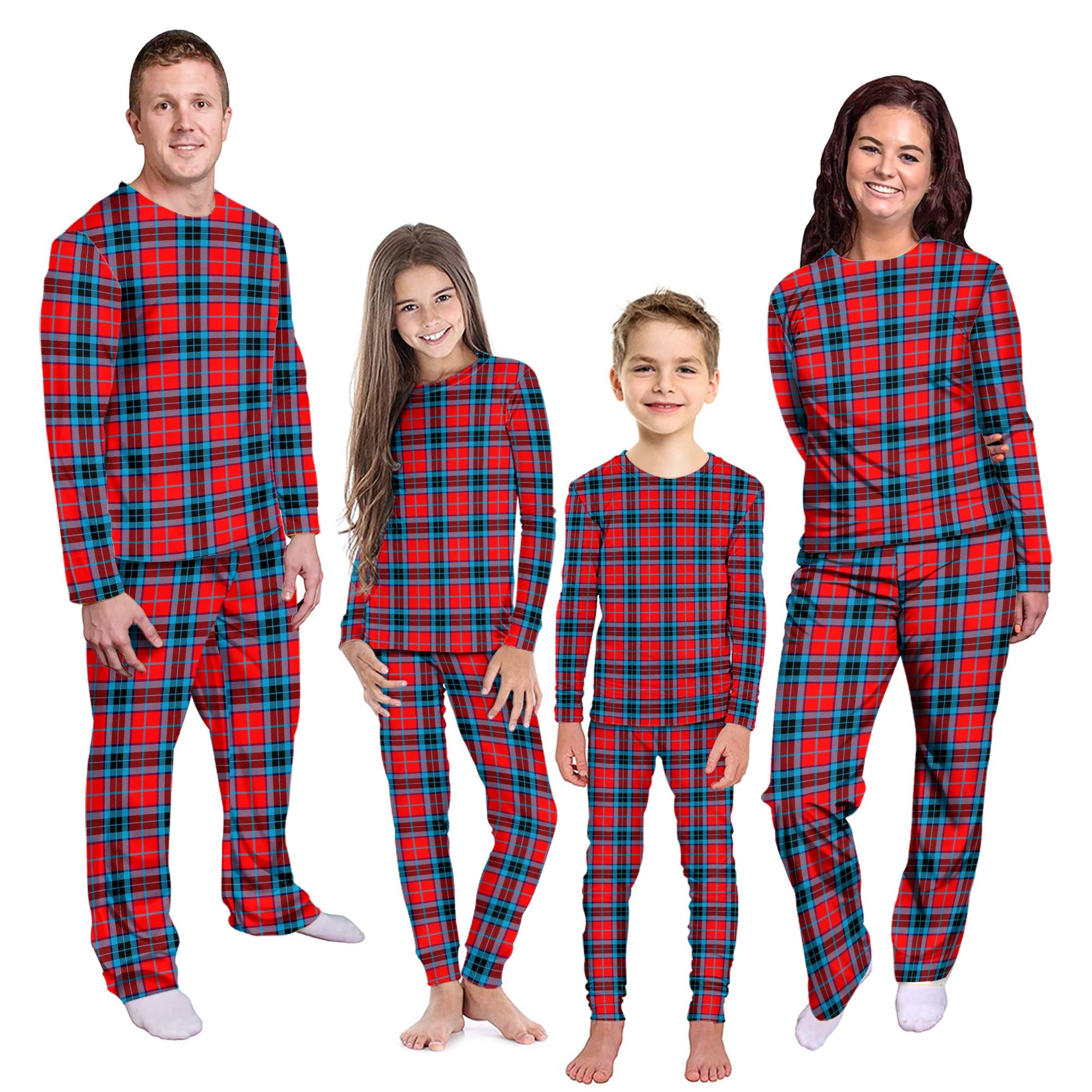 MacTavish (McTavish) Tartan Pajamas Family Set Kid - Tartan Vibes Clothing