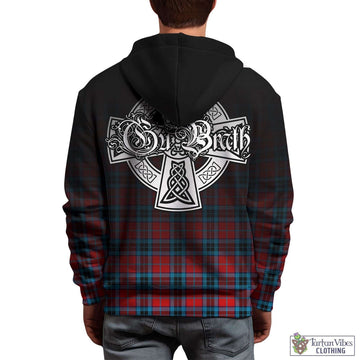 MacTavish (McTavish) Tartan Hoodie Featuring Alba Gu Brath Family Crest Celtic Inspired