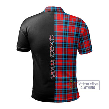 MacTavish (McTavish) Tartan Polo Shirt with Family Crest and Half Of Me Style