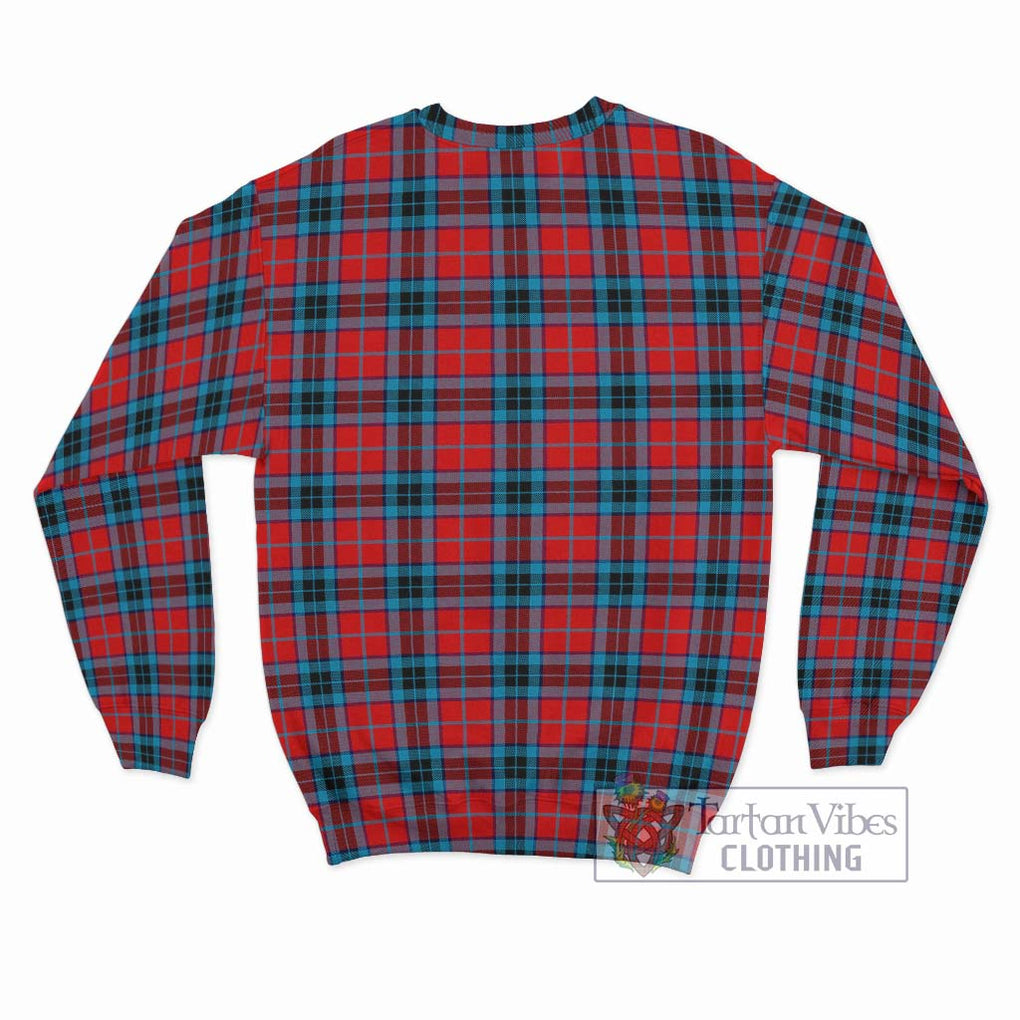 MacTavish (McTavish) Tartan Sweatshirt with Family Crest DNA In Me Style - Tartanvibesclothing Shop