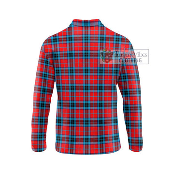 MacTavish (McTavish) Tartan Long Sleeve Polo Shirt with Family Crest DNA In Me Style