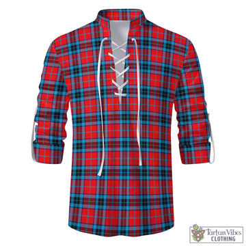 MacTavish (McTavish) Tartan Men's Scottish Traditional Jacobite Ghillie Kilt Shirt