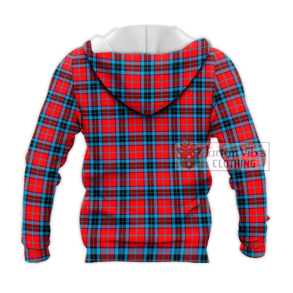 MacTavish (McTavish) Tartan Knitted Hoodie with Family Crest DNA In Me Style - Tartanvibesclothing Shop