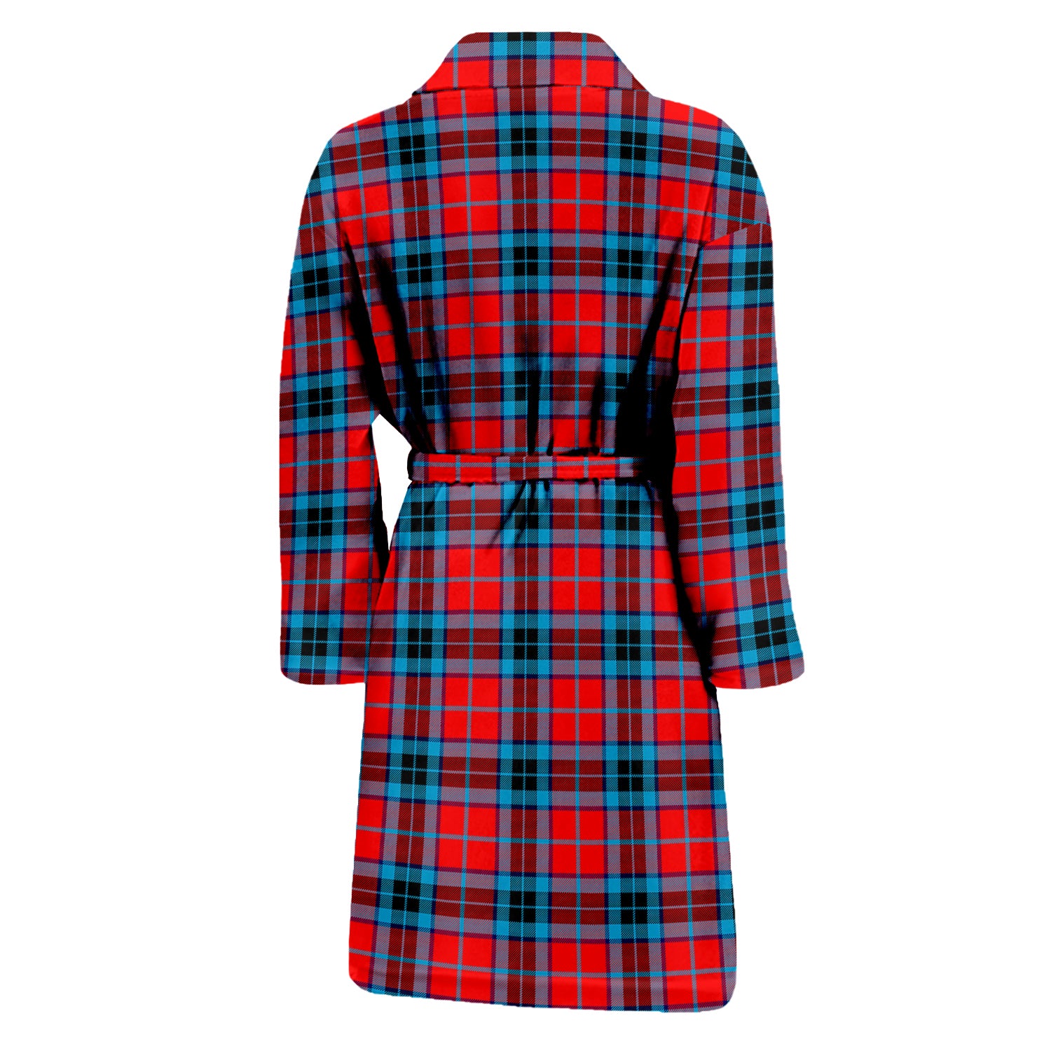 MacTavish (McTavish) Tartan Bathrobe with Family Crest - Tartan Vibes Clothing