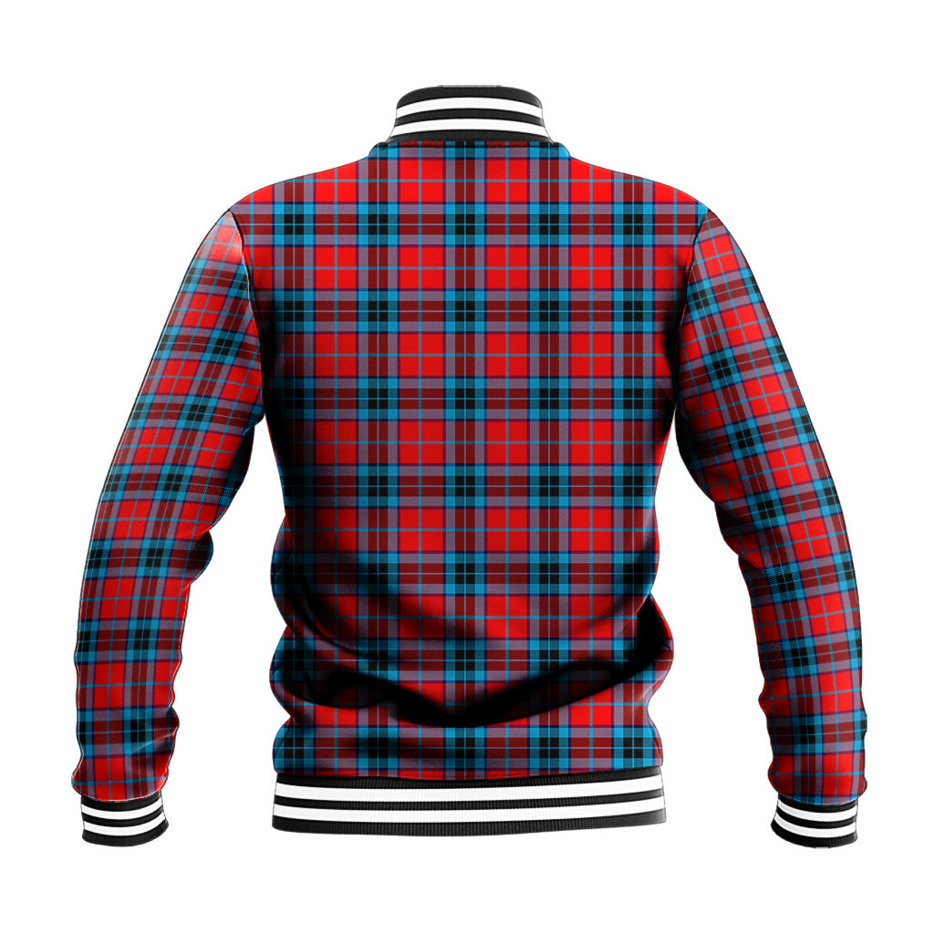 MacTavish (McTavish) Tartan Baseball Jacket with Family Crest - Tartan Vibes Clothing