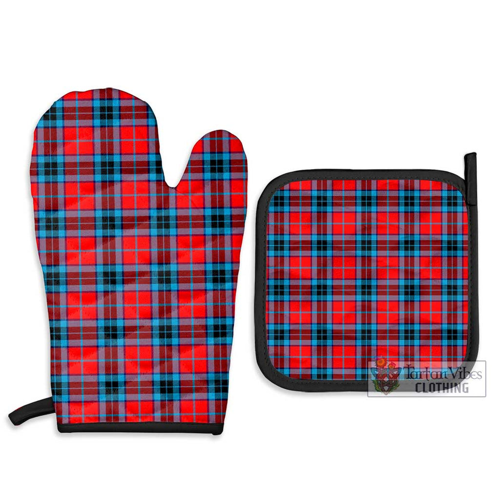 MacTavish (McTavish) Tartan Combo Oven Mitt & Pot-Holder Combo 1 Oven Mitt & 2 Pot-Holder Black - Tartan Vibes Clothing