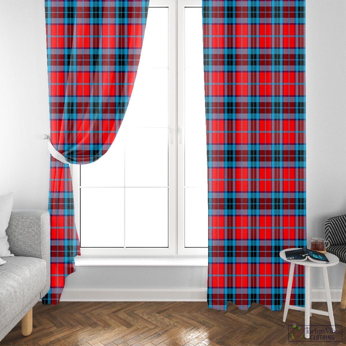 MacTavish Modern Tartan Window Curtain