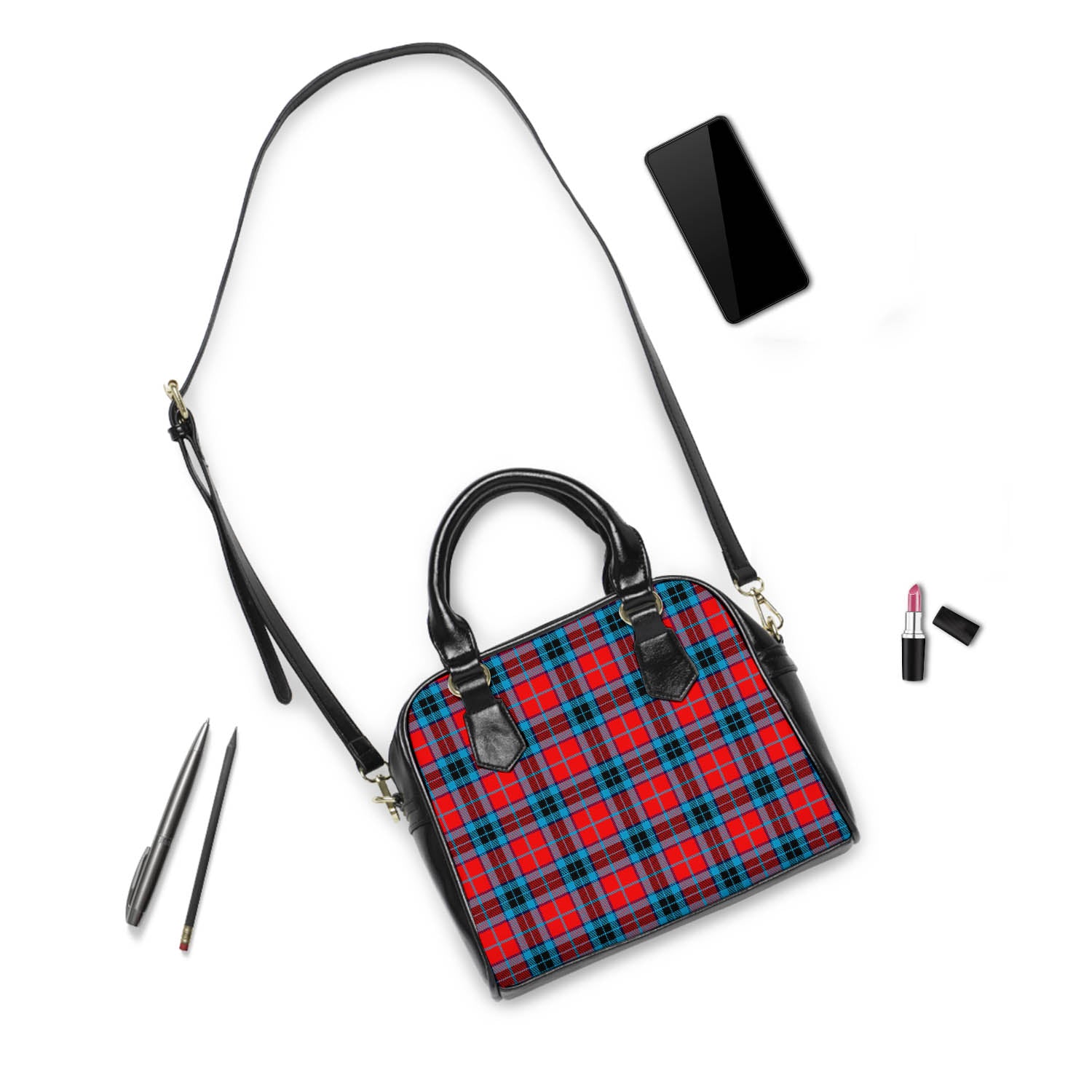 MacTavish Modern Tartan Shoulder Handbags - Tartanvibesclothing