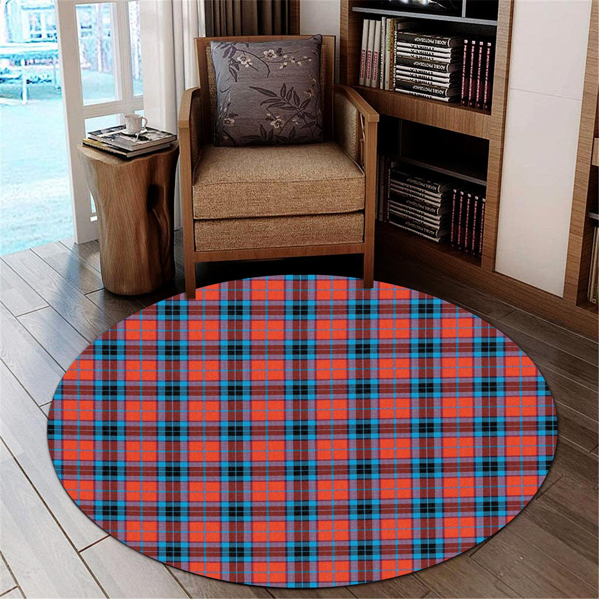 MacTavish (McTavish) Tartan Round Rug - Tartan Vibes Clothing