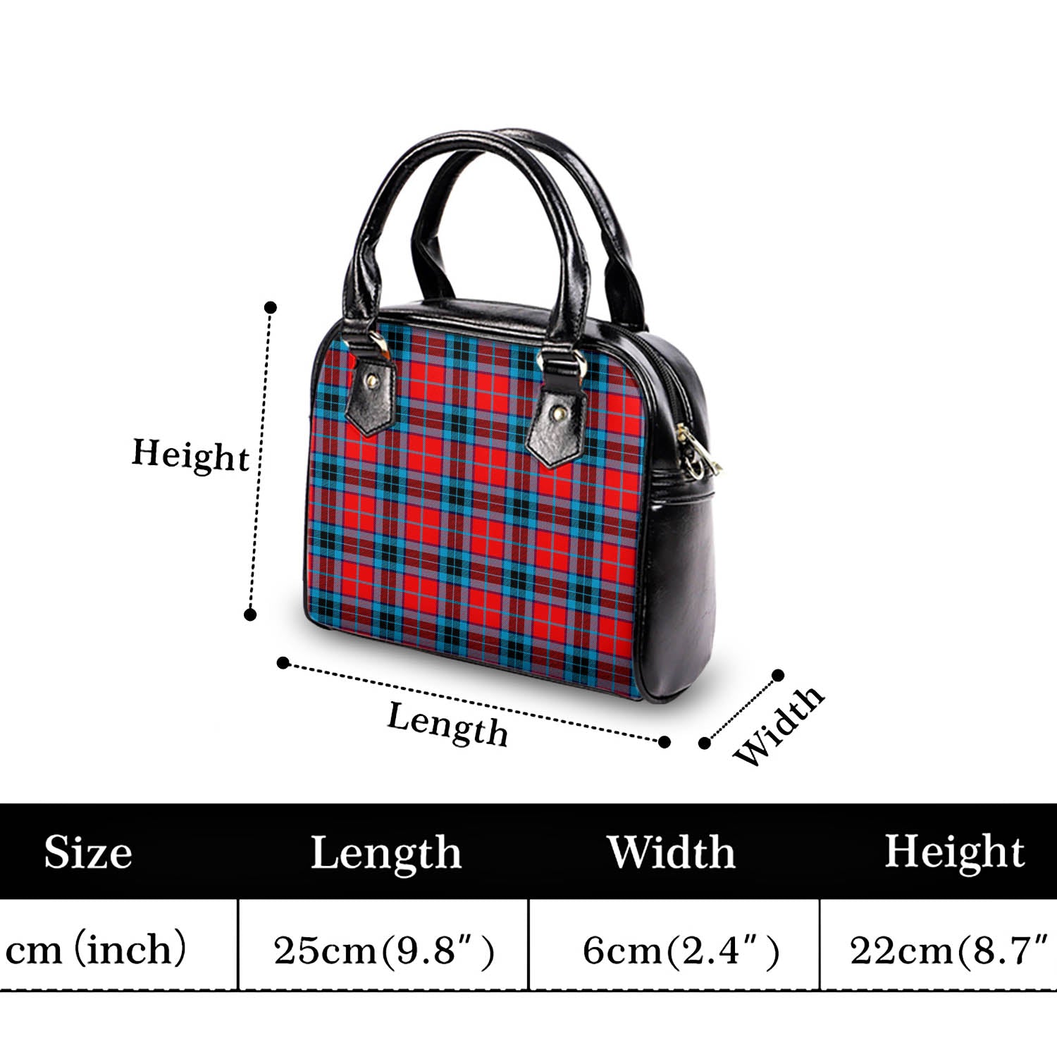 MacTavish Modern Tartan Shoulder Handbags - Tartanvibesclothing