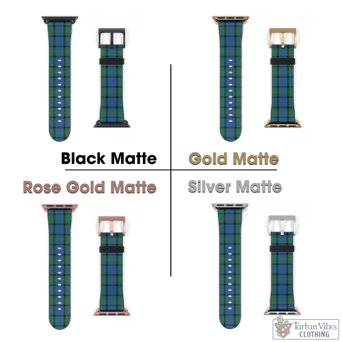 MacThomas (McThomas) Tartan Watch Band 42 - 45 mm - Tartan Vibes Clothing