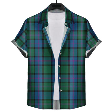 MacThomas (McThomas) Tartan Short Sleeve Button Down Shirt