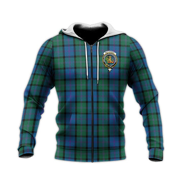 MacThomas (McThomas) Tartan Knitted Hoodie with Family Crest Unisex Knitted Zip Hoodie - Tartan Vibes Clothing