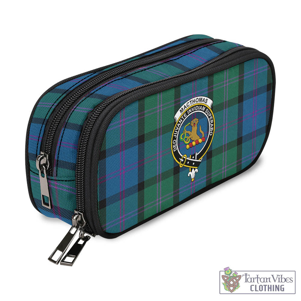MacThomas (McThomas) Tartan Pen and Pencil Case with Family Crest - Tartan Vibes Clothing