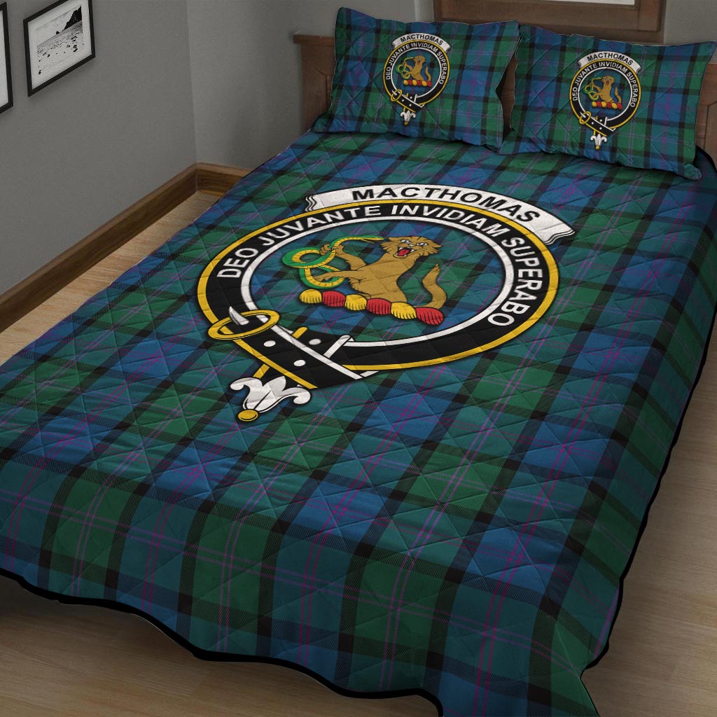 MacThomas (McThomas) Tartan Quilt Bed Set with Family Crest - Tartan Vibes Clothing