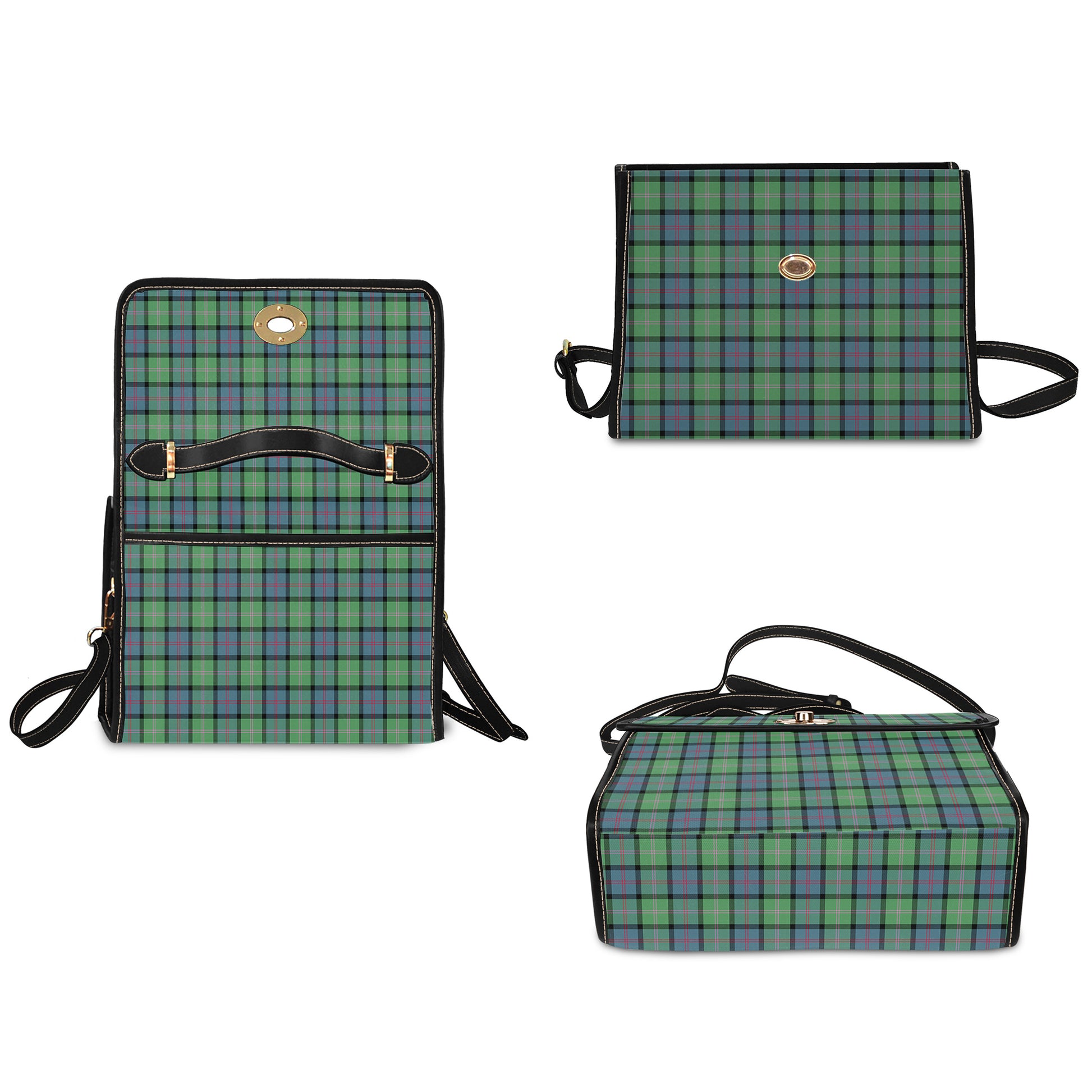 macthomas-ancient-tartan-leather-strap-waterproof-canvas-bag