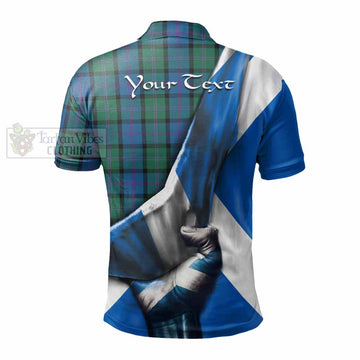 MacThomas (McThomas) Tartan Polo Shirt with Family Crest Scotland Patriotic Style - Tartan Vibes Clothing