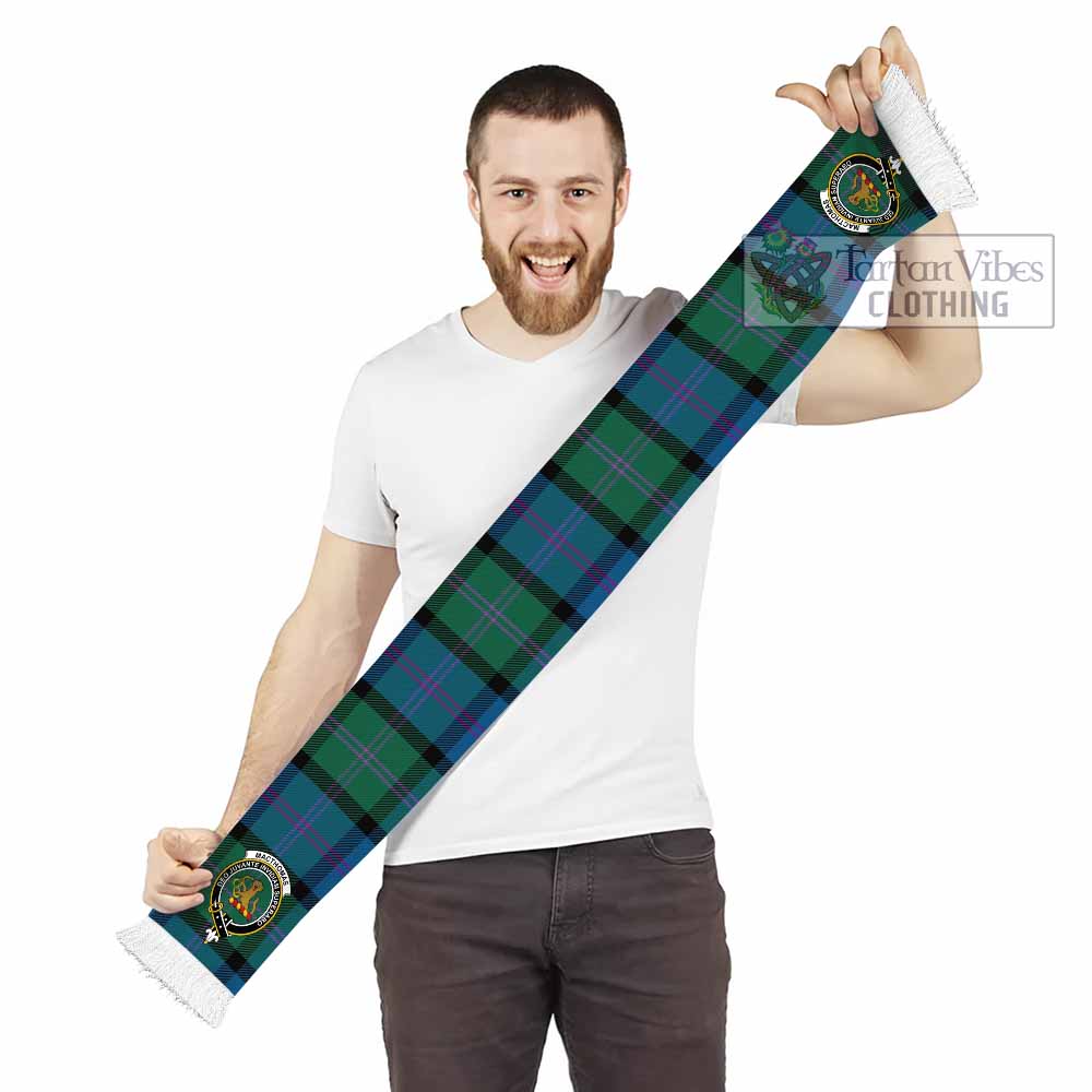 MacThomas (McThomas) Tartan Ruffneck Scarf with Family Crest - Tartan Vibes Clothing