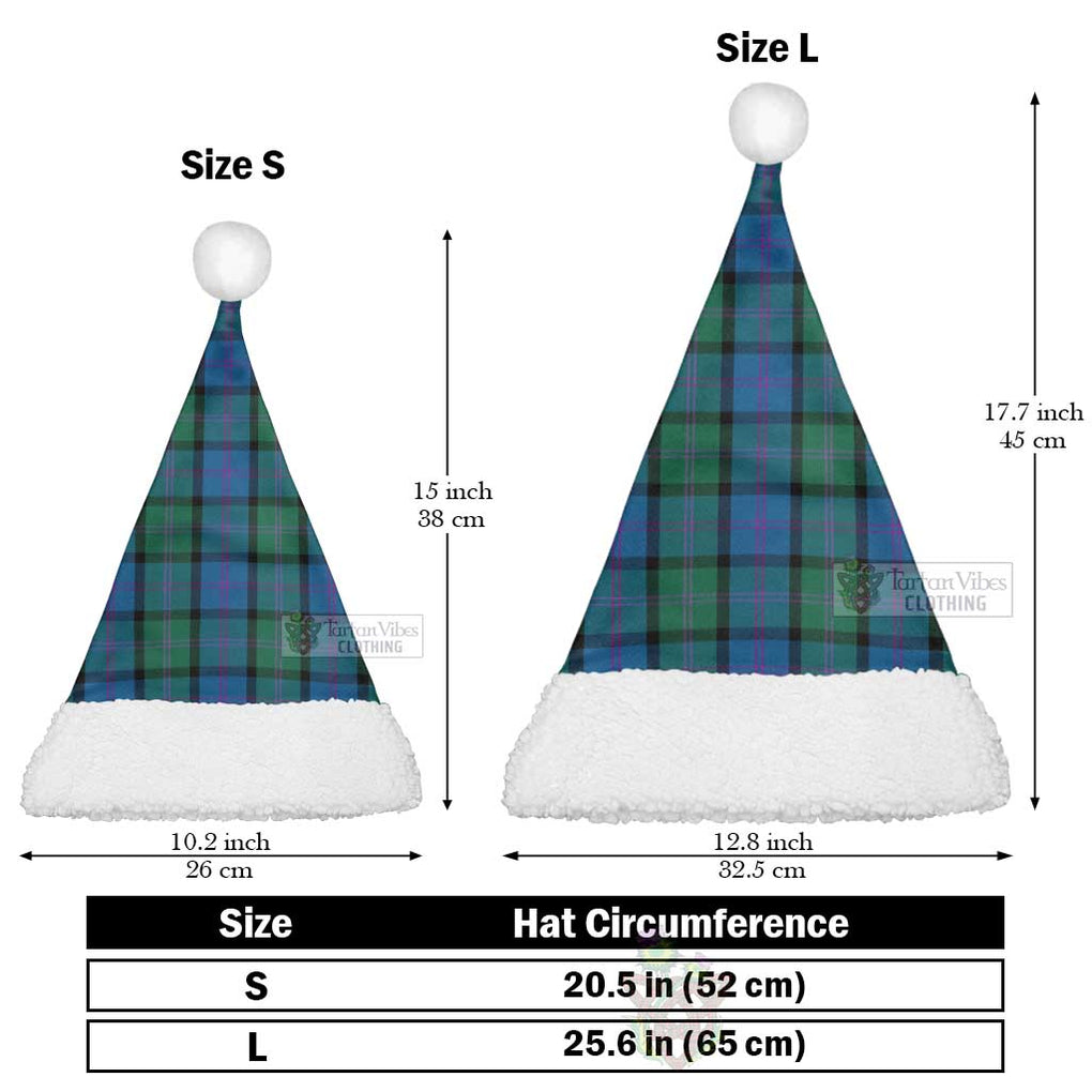 MacThomas (McThomas) Tartan Christmas Santa Hats Christmas Hat L 25.6in (65cm) - Tartan Vibes Clothing