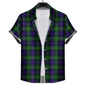 MacThomas Modern Tartan Short Sleeve Button Down Shirt