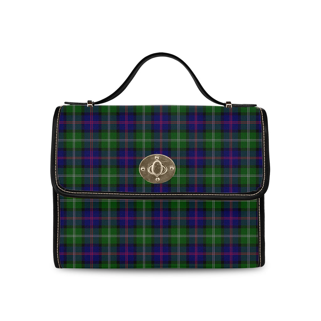 macthomas-modern-tartan-leather-strap-waterproof-canvas-bag