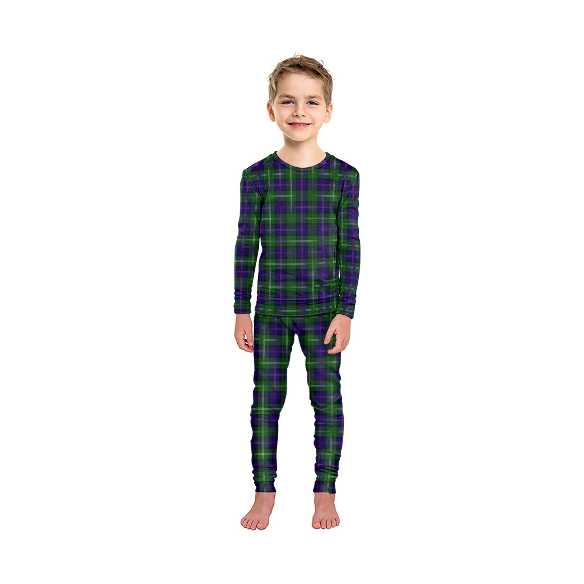 MacThomas Modern Tartan Pajamas Family Set - Tartan Vibes Clothing