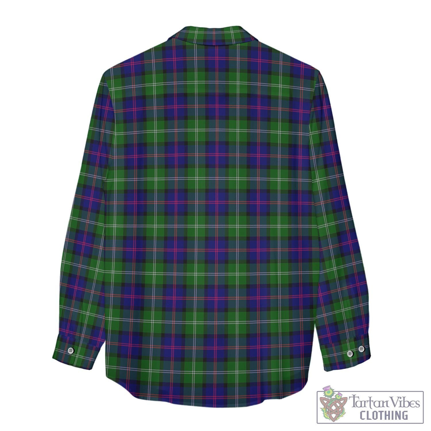 MacThomas Modern Tartan Womens Casual Shirt