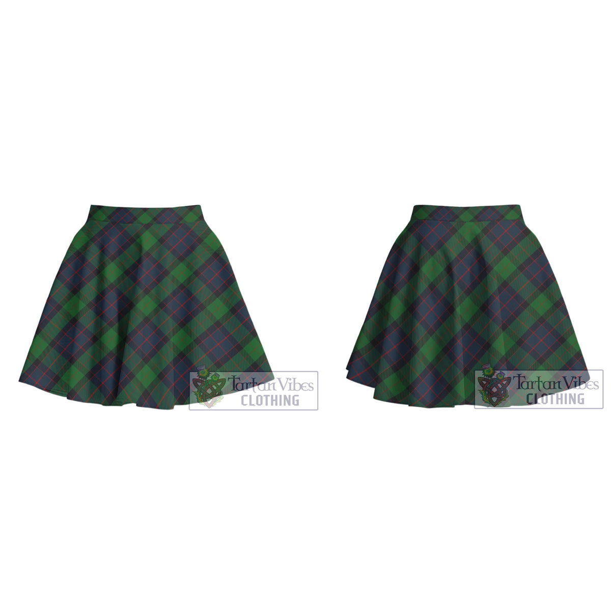 MacWilliam (McWilliam) Tartan Women's Plated Mini Skirt Cross Style - Tartan Vibes Clothing