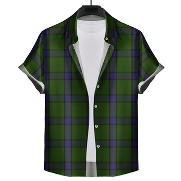 MacWilliam Hunting Tartan Short Sleeve Button Down Shirt