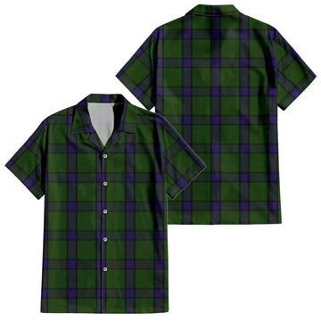 MacWilliam Hunting Tartan Short Sleeve Button Down Shirt