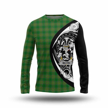 Madden Irish Clan Long Sleeve T-Shirt Celtic Circle Style Unisex - Tartan Vibes Clothing