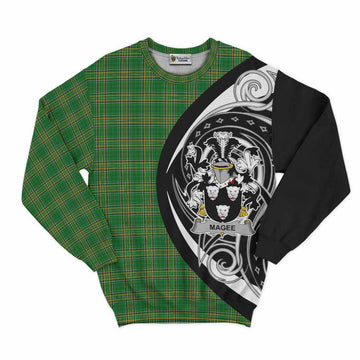 Magee Irish Clan Sweatshirt Celtic Circle Style Unisex - Tartan Vibes Clothing