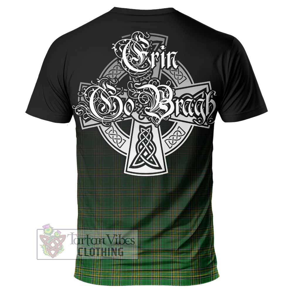 Magill Irish Clan T-Shirt with Coat of Arms Erin Go Bragh Celtic Inspired - Tartan Vibes Clothing