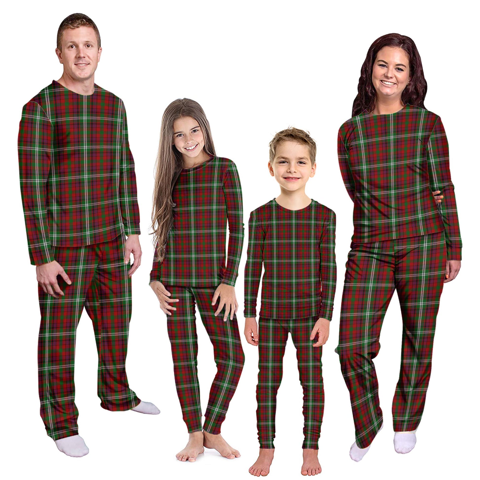 Maguire Tartan Pajamas Family Set Kid - Tartan Vibes Clothing