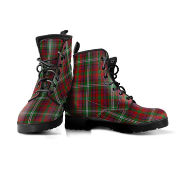 Maguire Tartan Leather Boots