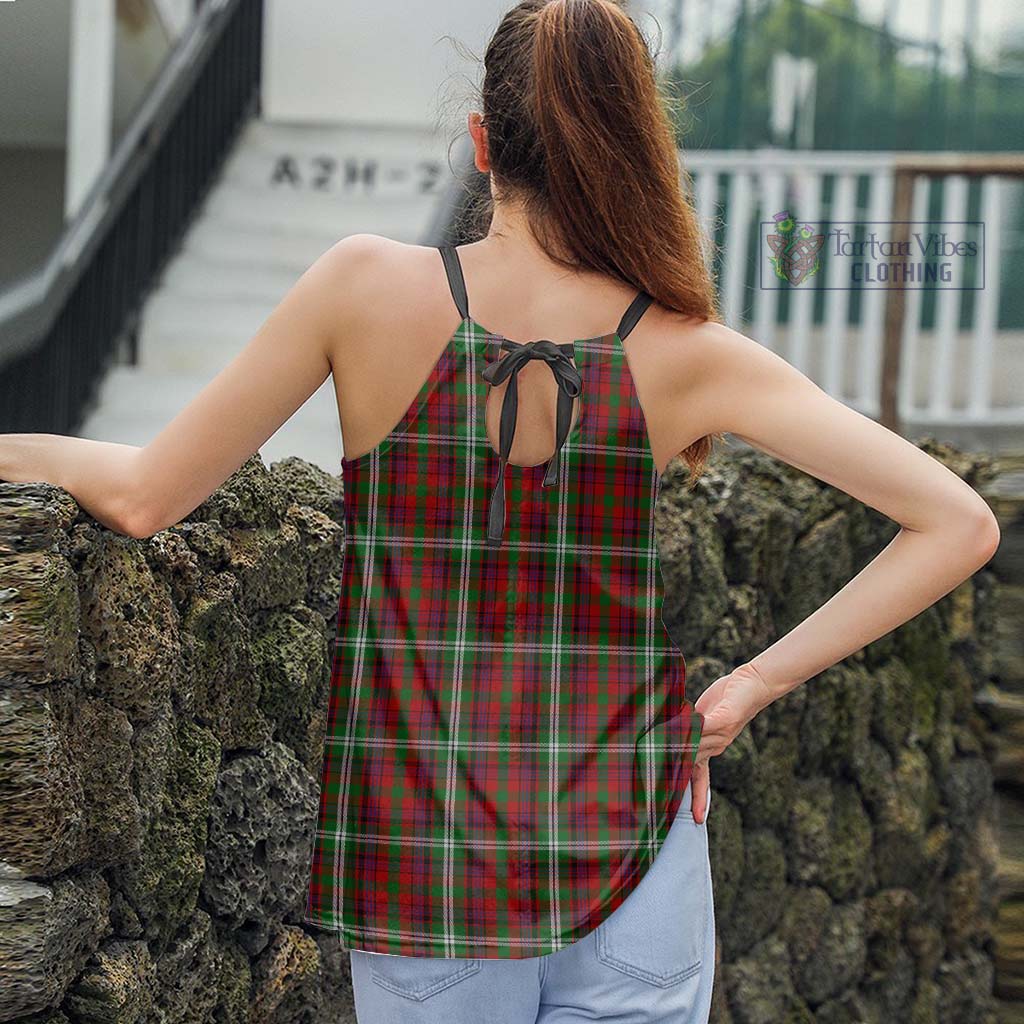 Tartan Vibes Clothing Maguire Tartan Loose Halter Neck Camisole