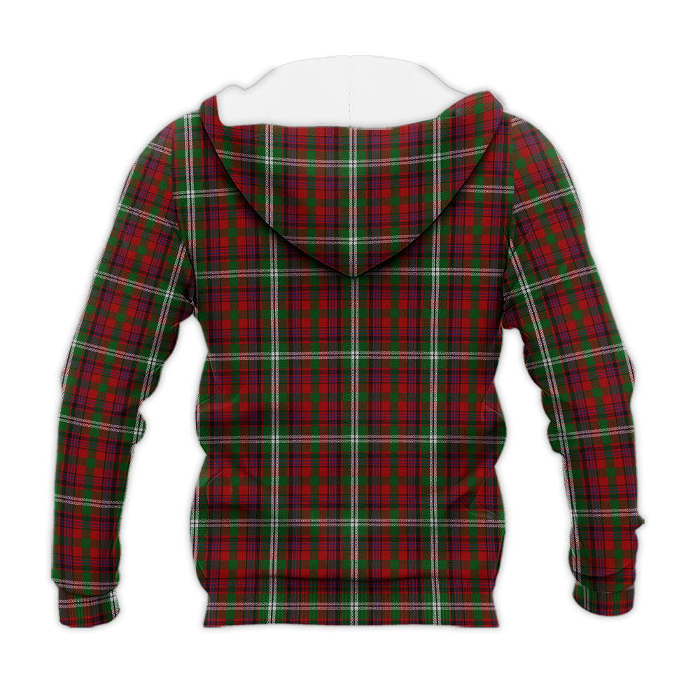 maguire-tartan-knitted-hoodie