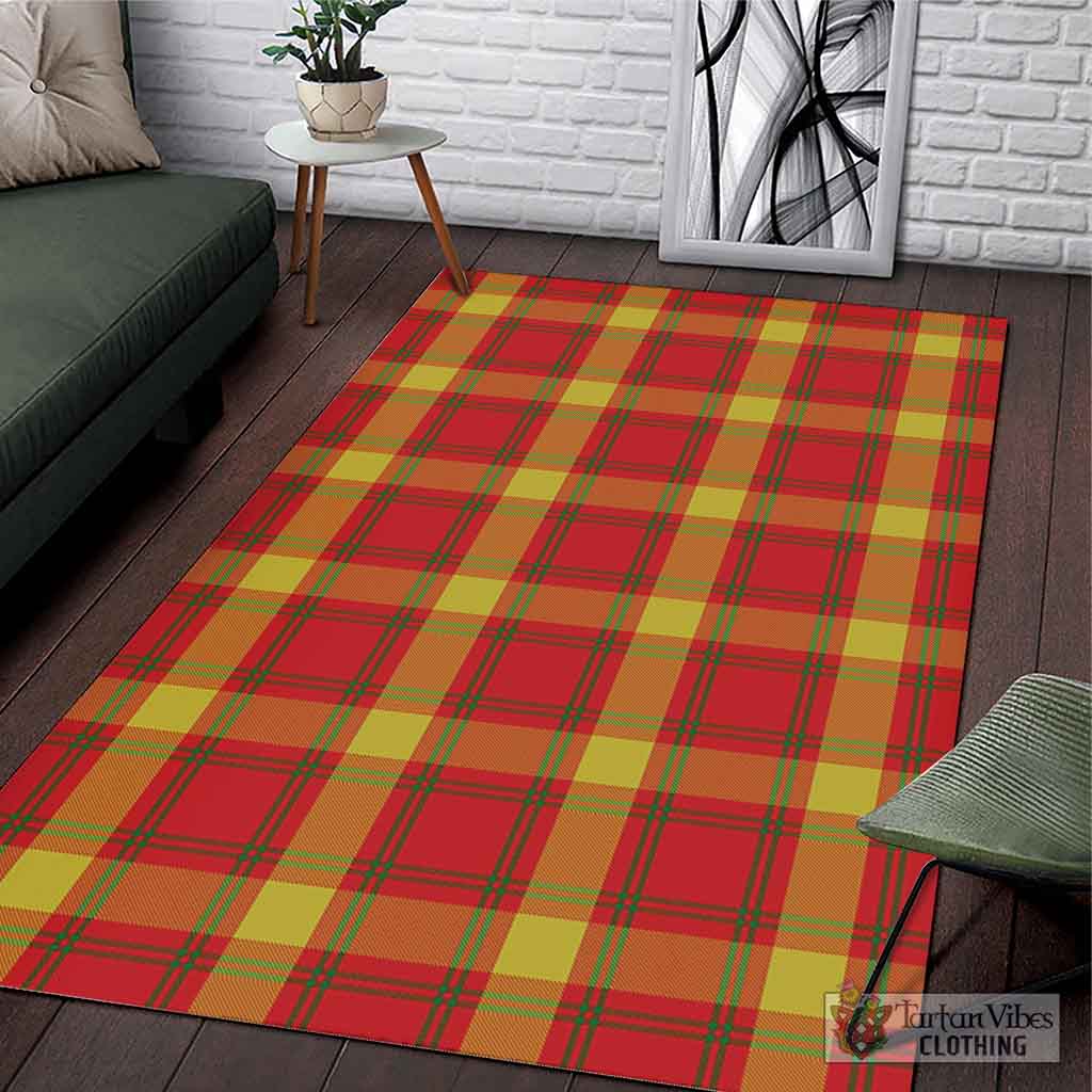 Tartan Vibes Clothing Maguire Modern Tartan Area Rug