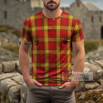 Maguire Modern Tartan Cotton T-Shirt