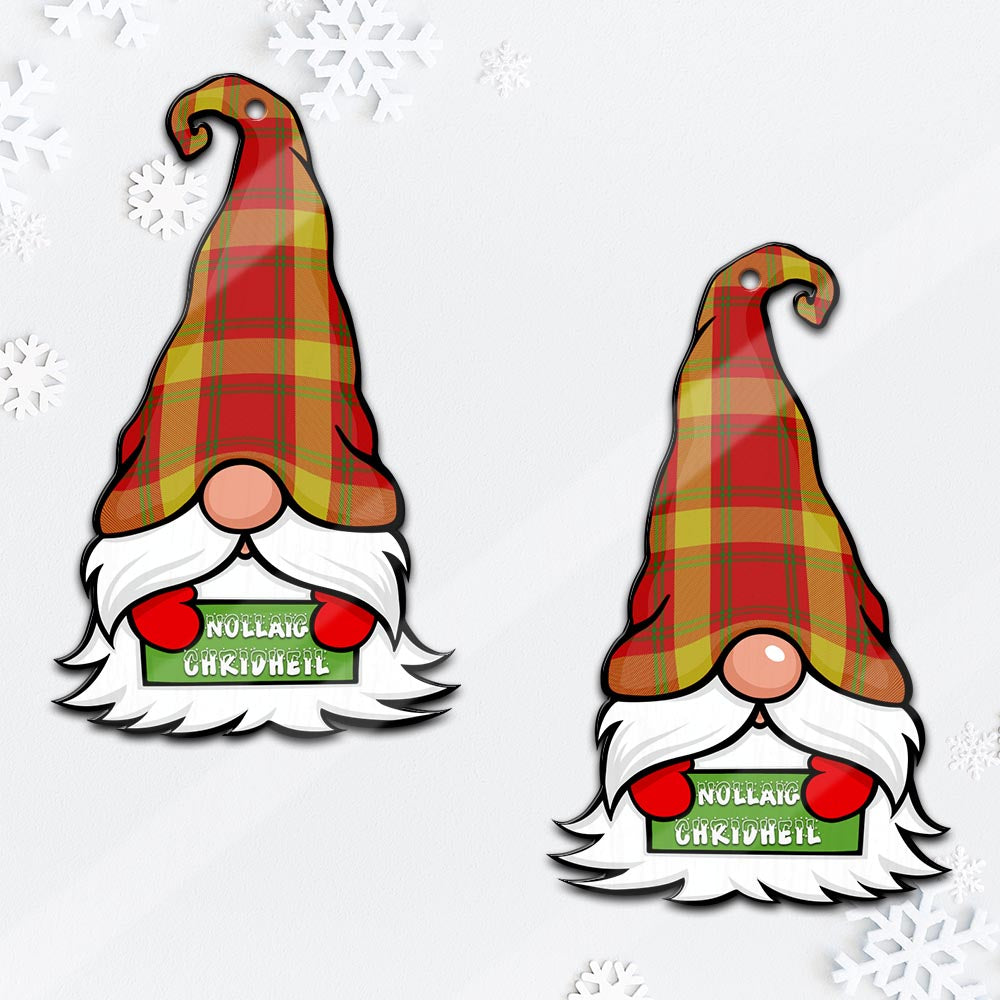 Maguire Modern Gnome Christmas Ornament with His Tartan Christmas Hat - Tartan Vibes Clothing