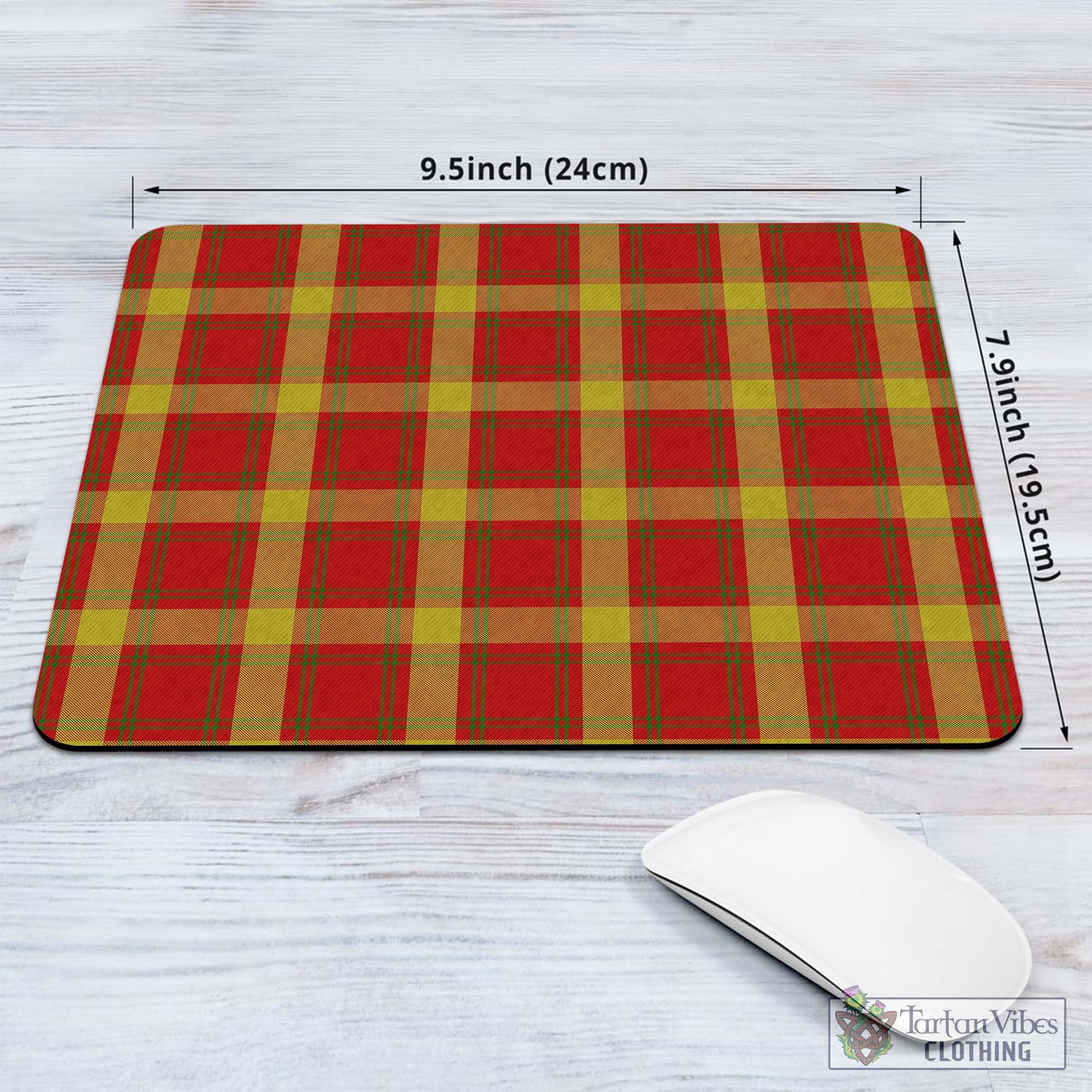 Tartan Vibes Clothing Maguire Modern Tartan Mouse Pad