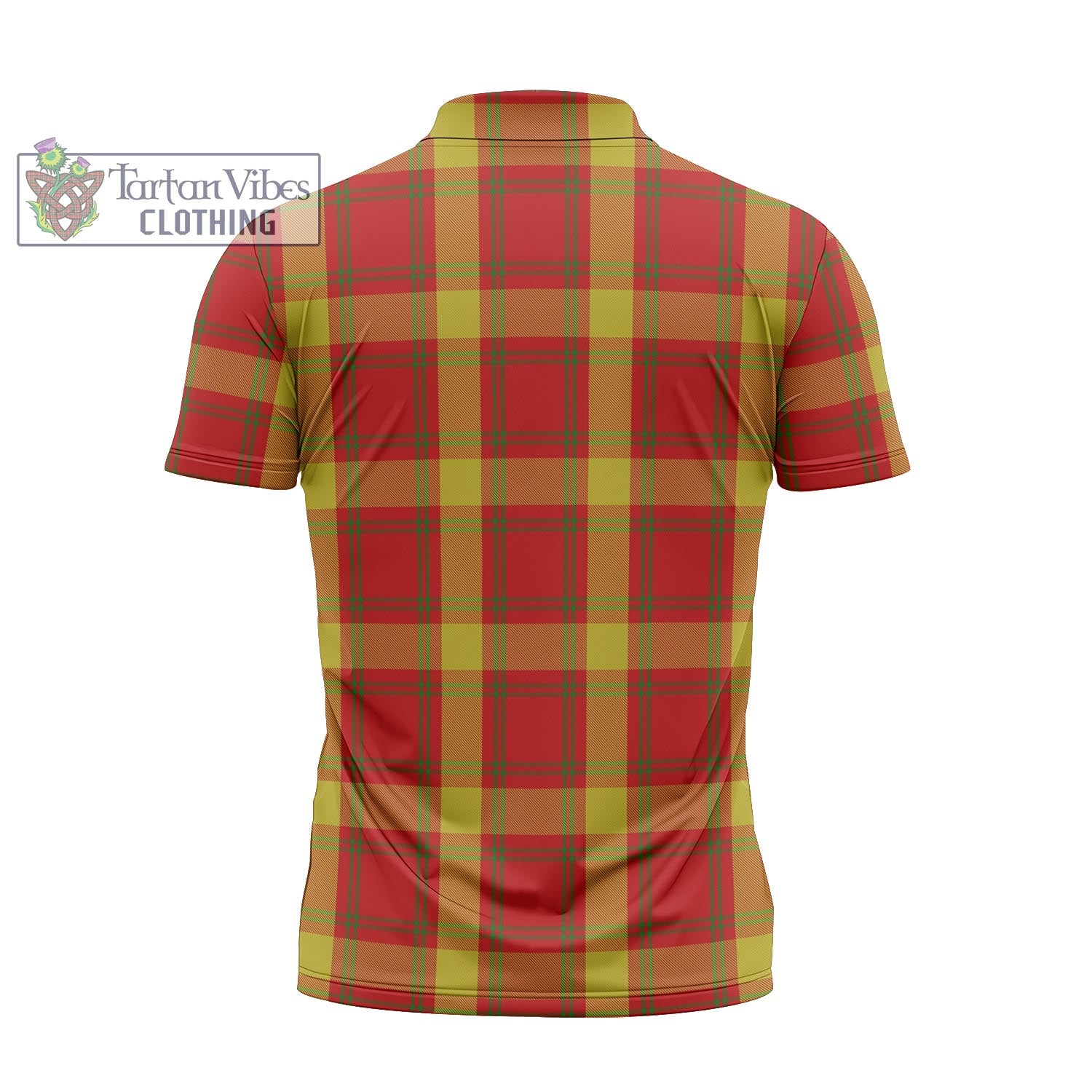 Tartan Vibes Clothing Maguire Modern Tartan Zipper Polo Shirt